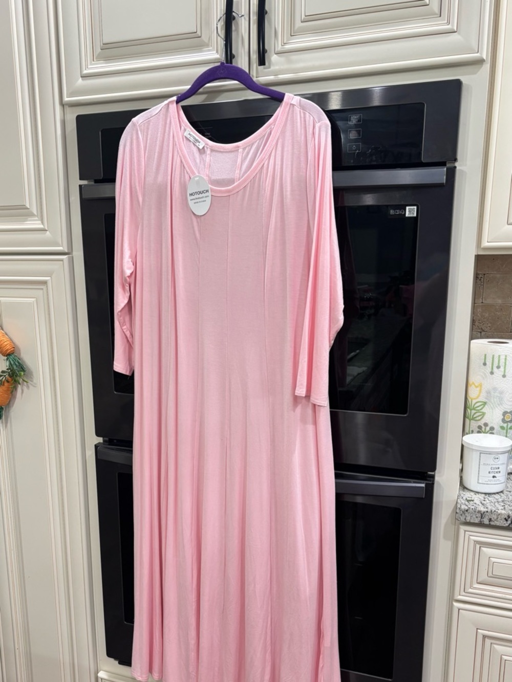 Soft Pink Maxi Dress